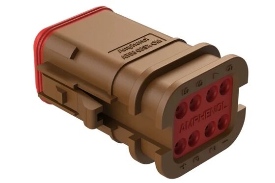 एम्फेनोल AT06-08SD-OMBRN महिला केबल कनेक्टर प्रीमियम इलेक्ट्रॉनिक घटक ऑटोमोटिव एकीकृत सर्किट पीसीबी वायरिंग हार्नेस असेंबली के लिए